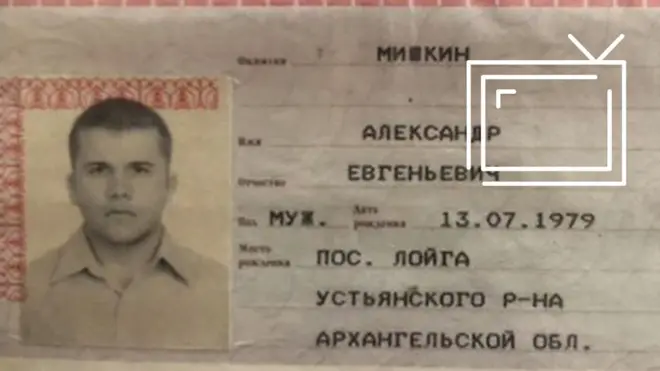 Паспорт Александра Мишкина