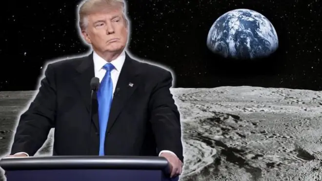 အမေရိကန်နိုင်ငံက လပေါ်တက် သတ္ထုတွင်းတူးဖို့အတွက် နိုင်ငံတကာ ခွင့်ပြုချက်တောင်းစရာ မလိုဘူးလို့ ထရမ့်က ဆိုနေ