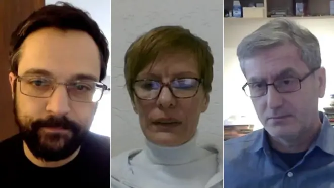 Igor Štiks, Rada Todorović, Hasan Nuhanović