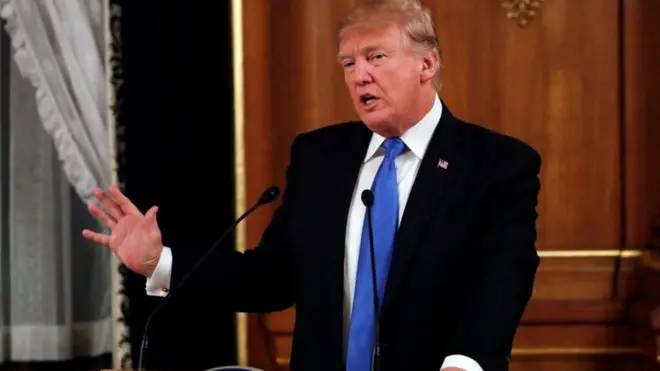 ترامب: "ما ظهر ليس تواطؤا، ليس تواطؤا."