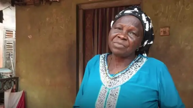 Woman wey dey collect Abacha loot