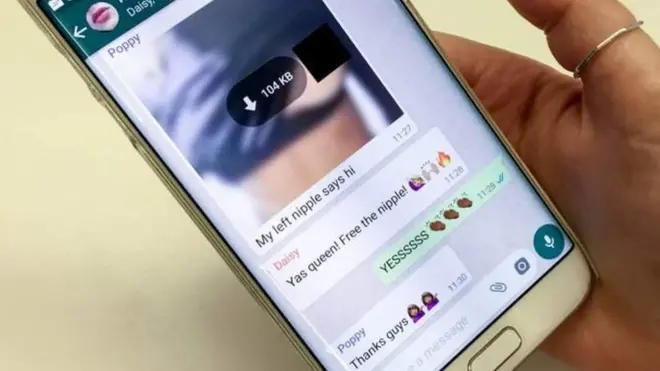 Kwa nini marafiki zangu wa kike hutumiana picha za utupu