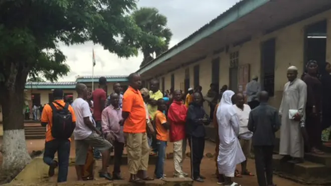 Un bureau de vote lors de la dernière présidentielle.