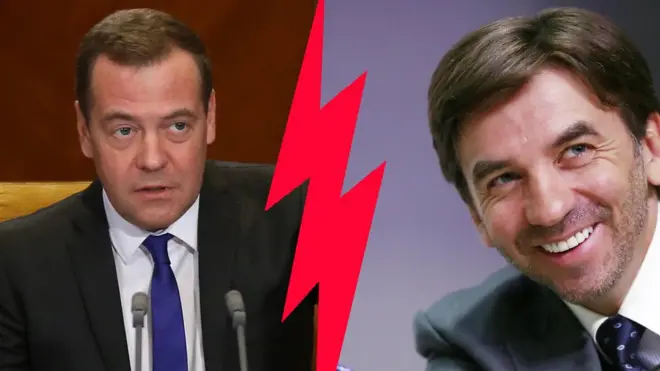 Бывшие коллеги и приятели Медведев и Абызов больше не друзья онлайн