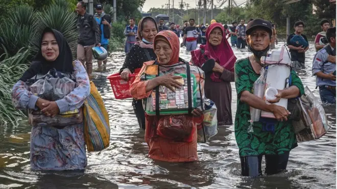 banjir rob semarang