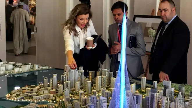 Ketinggian The Creek Harbour Tower mencapai 928 meter atau 100 meter dari Burj Khalifa, gedung tertinggi di dunia saat ini.