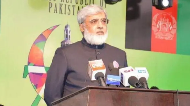 کابل کې د پاکستان سفیر زاهد نصرالله.