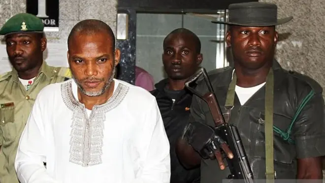 Ọkaikpe Binta Nyako nyere Nnamdi Kanu ohere isi be ya n'abịa ikpe n'afọ 2017