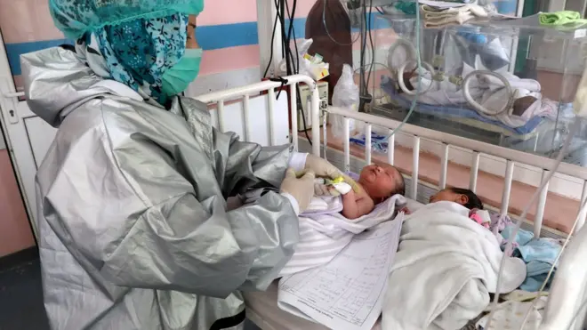 Аман калган ымыркайларды башка ооруканага которушту