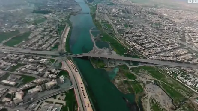 منظر عام لمدينة الموصل