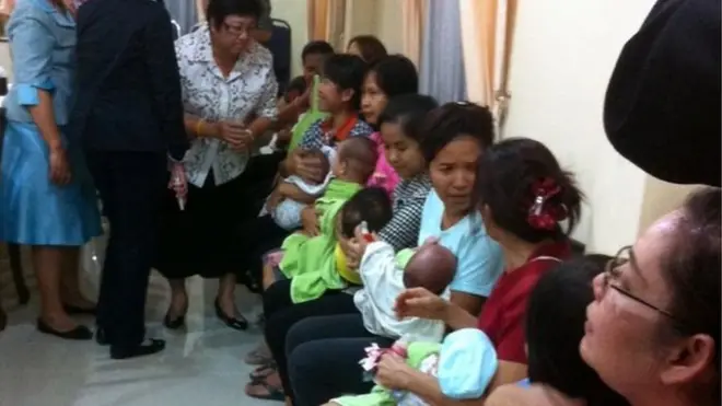 Chín trẻ được tìm thấy ở một căn hộ tại Thái Lan vào năm 2014