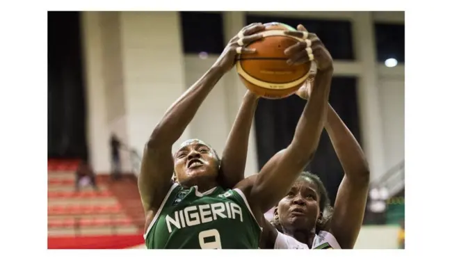 Aisha Mohammed na player for Nigeria women basketball national team.