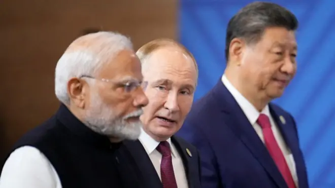 नरेंद्र मोदी, शी जिनपिंग, पुतिन