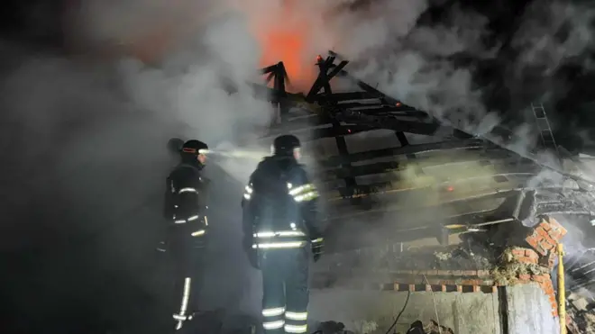 Від удару безпілотника будинок був повністю зруйнований 