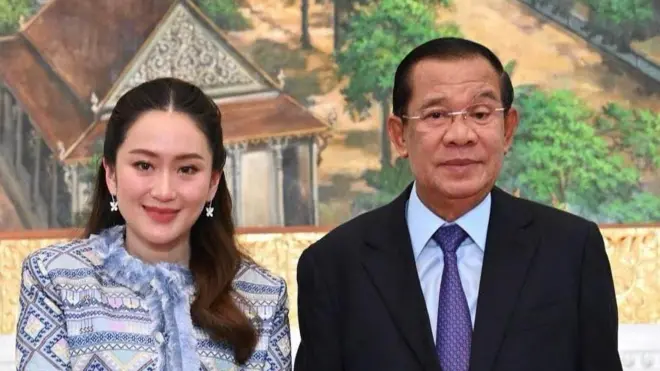 น.ส.แพทองธาร ชินวัตร และ สมเด็จฮุน เซน เมื่อครั้งที่ความสัมพันธ์ของทั้งตระกูลชินวัตรกับตระกูลฮุนยังดีอยู่