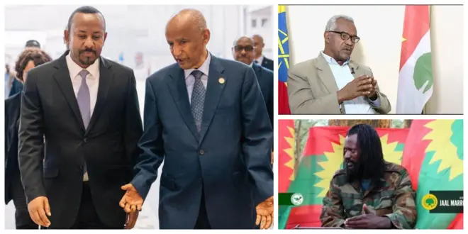 MM Abiy Ahimed fi Komishenera Marii Biyyaalessaa prof Masfin, Itti Aaanaa Dura Taa'aa KFO, Obbo Mulaatuu fi Ajajaa Olaanaa ABO-WBO, Marroo Dirribaa
