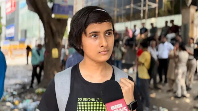 दिल्ली में छात्रों की परेशानी