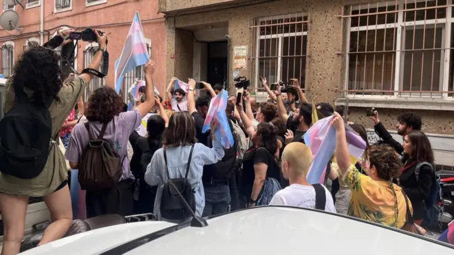 İstanbul Trans Onur Haftası hesabından paylaşılan fotoğraf