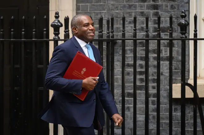 وزير الخارجية البريطاني ديفيد لامي