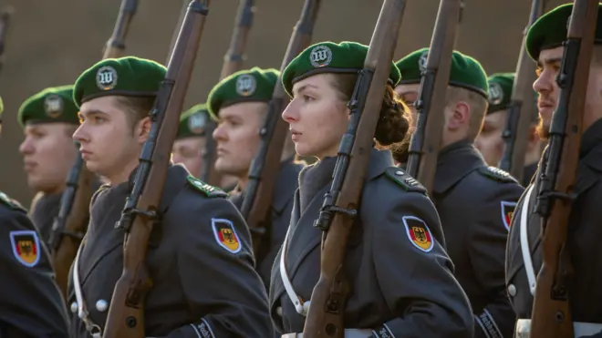 Guardia de honor de la Bundeswehr