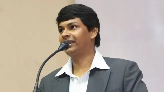 புதிய தலைமுறை' தொலைக்காட்சி நெறியாளர் விஜயன்
