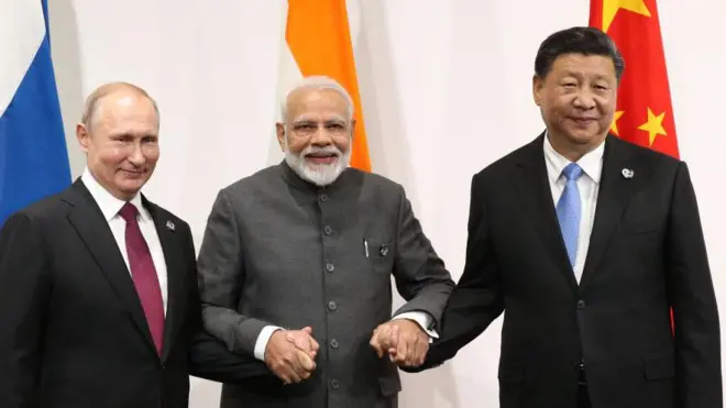पुतिन, मोदी और शी