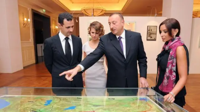 Bəşər Əsəd İlham Əliyev Azərbayan Suriya