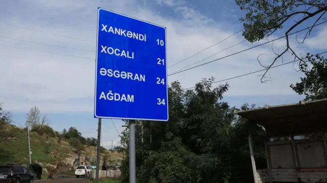 Azərbaycan Xankəndi Qarabağda aparılan "antiterror əməliyyatları"
