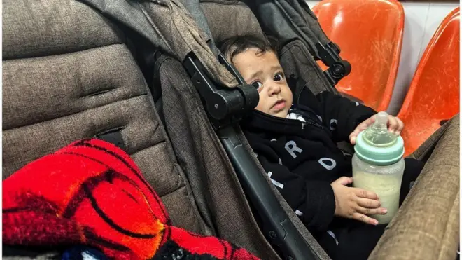 رضيع من غزة