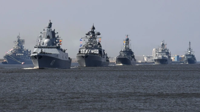 Amato y'Uburusiya, arongowe n'ubwato bw'intambara Admiral Gorshkov