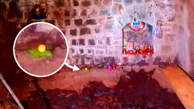  याचठिकाणी गुप्तधनाची पूजा सुरु होती 