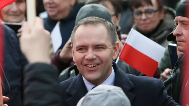 Польський історик і кандидат у президенти Кароль Навроцький