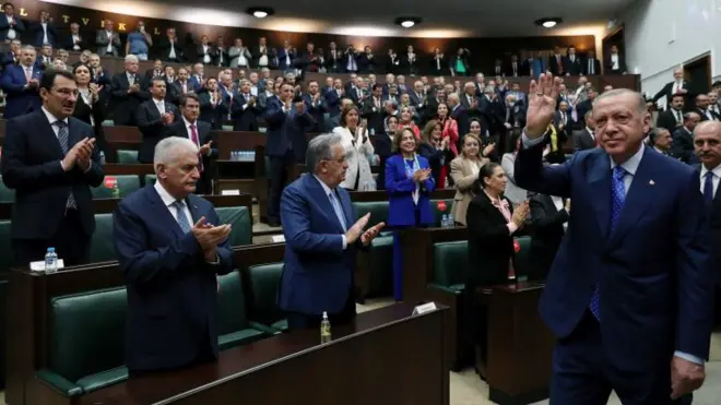 Cumhurbaşkanı ve AKP Genel Başkanı Recep Tayyip Erdoğan