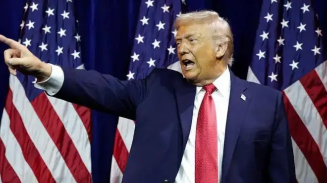 Aarẹ Donald Trump ti ilẹ America