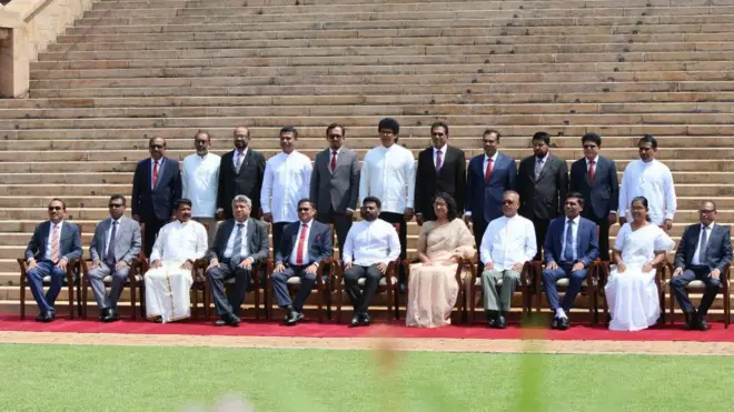 Cabinet Ministers of Sri Lanka