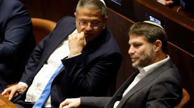 بتسالل اسموتریچ و ایتامار بن گویر