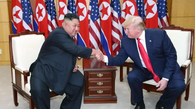 ترامپ با کیم