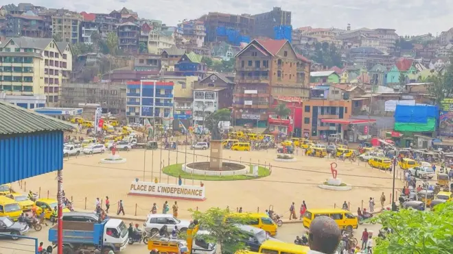 Hagati mu mujyi wa Bukavu