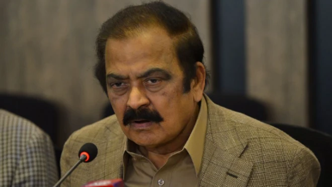 رنا ثناالله در کنفرانس مطبوعاتی