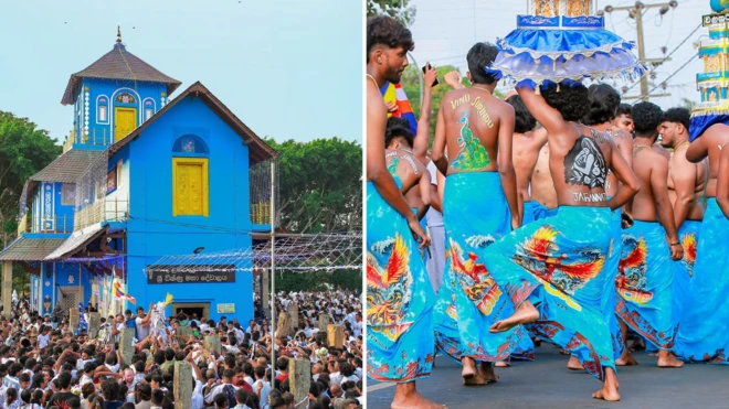 දෙවිනුවර උත්පලවණ්ණ ශ්‍රී විෂ්ණු මහා දේවාලය / කාවඩි නර්තනය