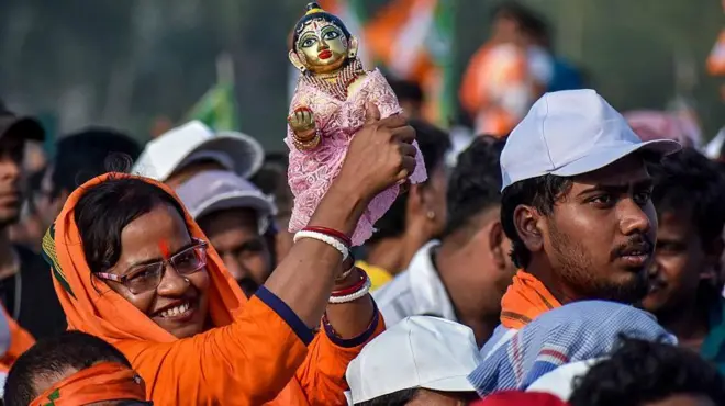 बीजेपी समर्थक (फ़ाइल फोटो)