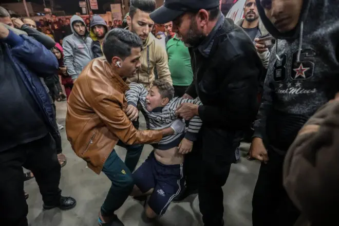 مصابين في خان يونس