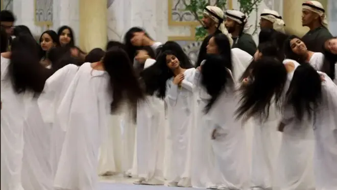 Qaar ka mid ah Qoob-ka ciyaarkii lagus oo dhaweeyay Trump