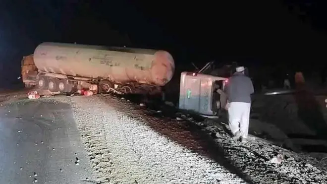 Afghanistan traffic accident