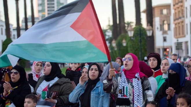 मोरक्को में विरोध प्रदर्शन