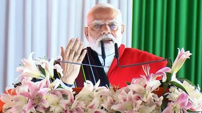 ప్రధాని నరేంద్ర మోదీ, మణిపుర్ పర్యటన