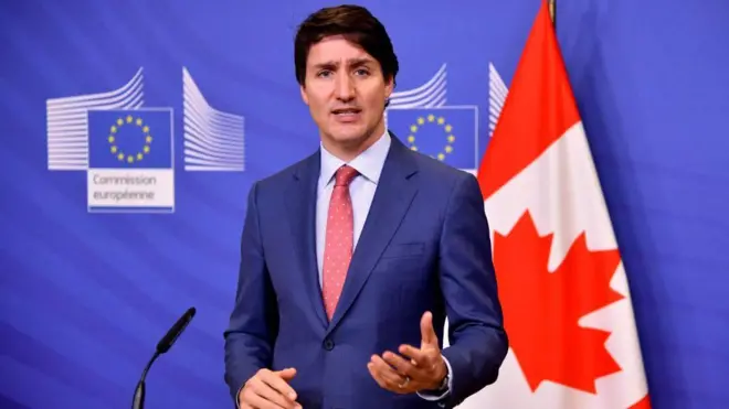 কানাডার প্রধানমন্ত্রী জাস্টিন ট্রুডো
