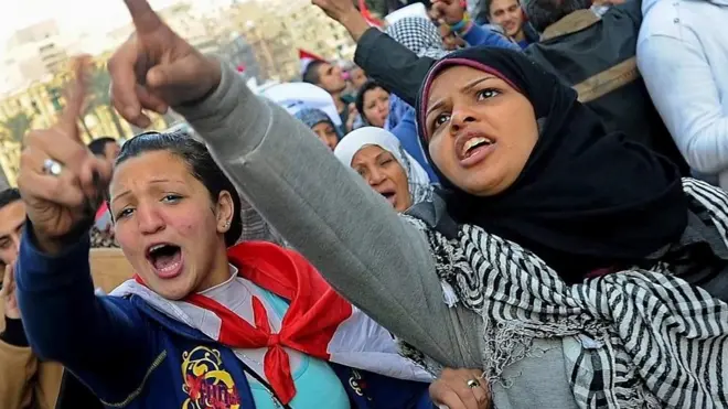 نساء التحرير مابين 2011 و2021