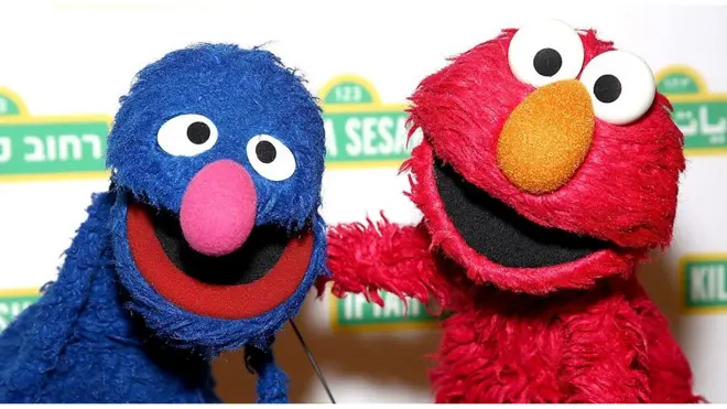 Маппеты из "Улицы Сезам": Гровер и Элмо