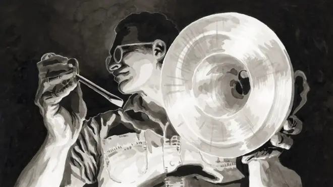 Slotin u trenutku pre nesreće